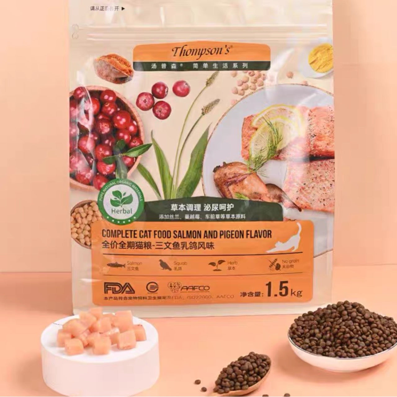 ចំណីឆ្មា Thompson's