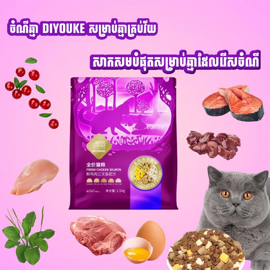 ចំណីឆ្មា DIYOUKE